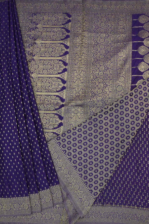 Day 8 Semi Banarasi Silk Saree-PA47463
