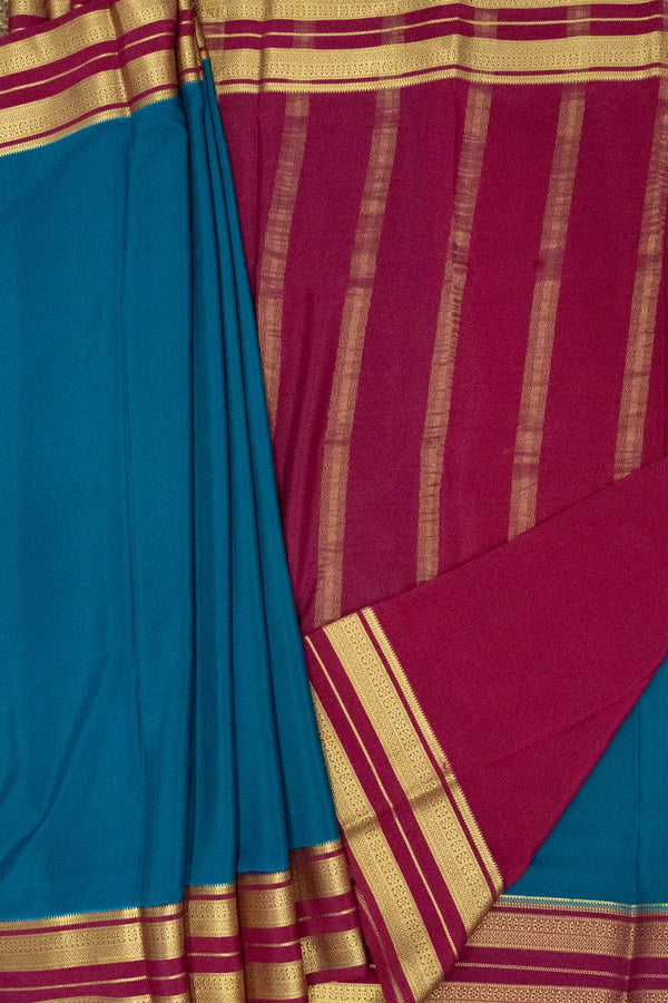 Day 9 Pure Mysore Crepe Silk Saree-PA19926