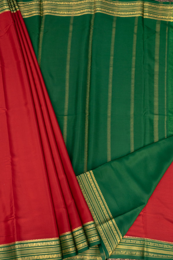 Day 3 Pure Mysore Crepe Silk Saree-PA34001