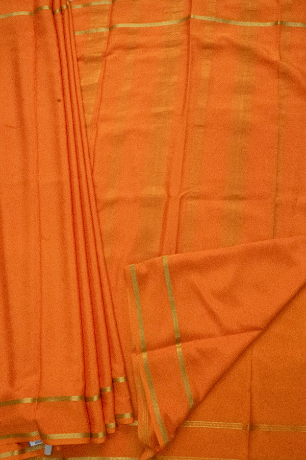 Pure Mysore Crepe Silk Saree-PA85007