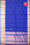 Pure Kanchipuram Silk Saree-Royalblue-PA17585