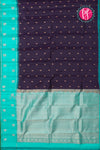Pure Kanchipuram Silk Saree-Deepblue And Seablue-PF82173