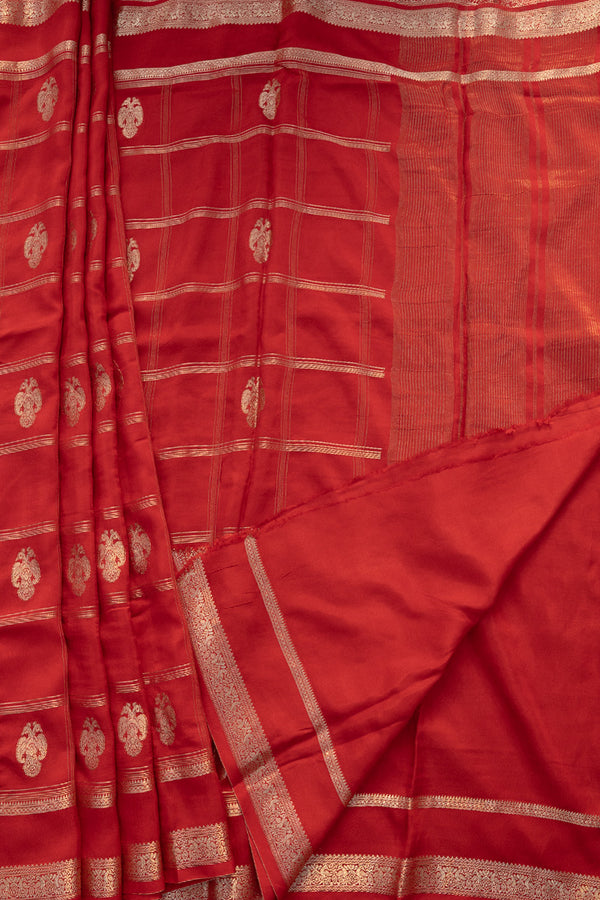 Day 3 Semi Mysore Crepe Silk Saree-PA50968
