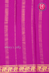 Pure Mysore Crepe Silk Saree-Contrast-Mauve And Purple-PA19804