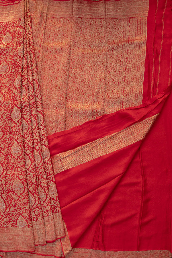 Day 3 Pure Designer Crepe Silk Saree-PA35825