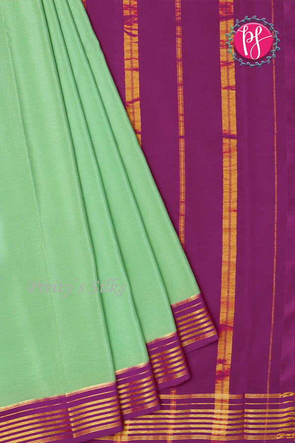 Premium Pure Mysore Crepe Silk Saree -PF80903