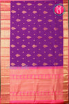 Pure Kanchipuram Silk Saree-Lavender And Pink-PA23552