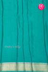 PURE KADDI BANARASI GEORGETTE SILK SAREE-Aquablue-PA23868