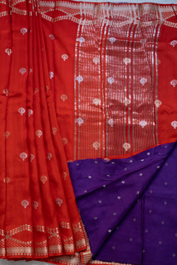 Tussar Dupion Silk Saree-PA49792