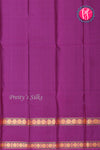 Pure Kanchipuram Silk Saree-Green And Purple-PA35455