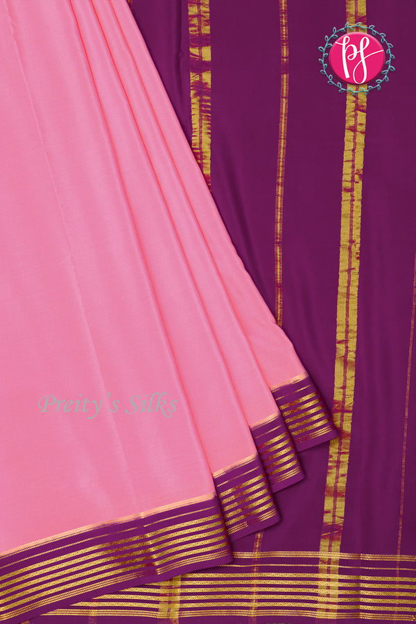 Premium Pure Mysore Crepe Silk Saree -PF80886