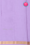 Pure Mysore Crepe Silk Saree-LightLavender-PA19804
