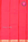 Pure Kanchipuram Silk Saree-Rosepink-PA27091