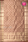 Pure Kanchipuram Silk Saree-Reddish-Brown-PA04485