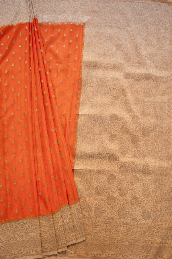 Day 1 Semi Banarasi Georgette Silk Saree-PA02122