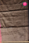 Kanchipuram Soft Silk Saree-Pink And Black-PA20267