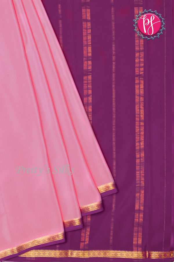 Premium Pure Mysore Crepe Silk Saree -PF80716