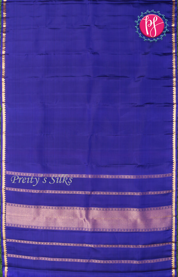 Half Pure Kanchipuram Silk Saree-PF68707