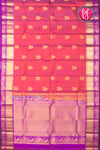 Pure Kanchipuram Silk Saree-Pink And Lavender-PF47881