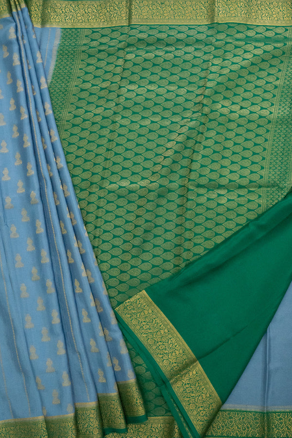 Day 7 Pure Mysore Crepe Silk Saree-PA00346