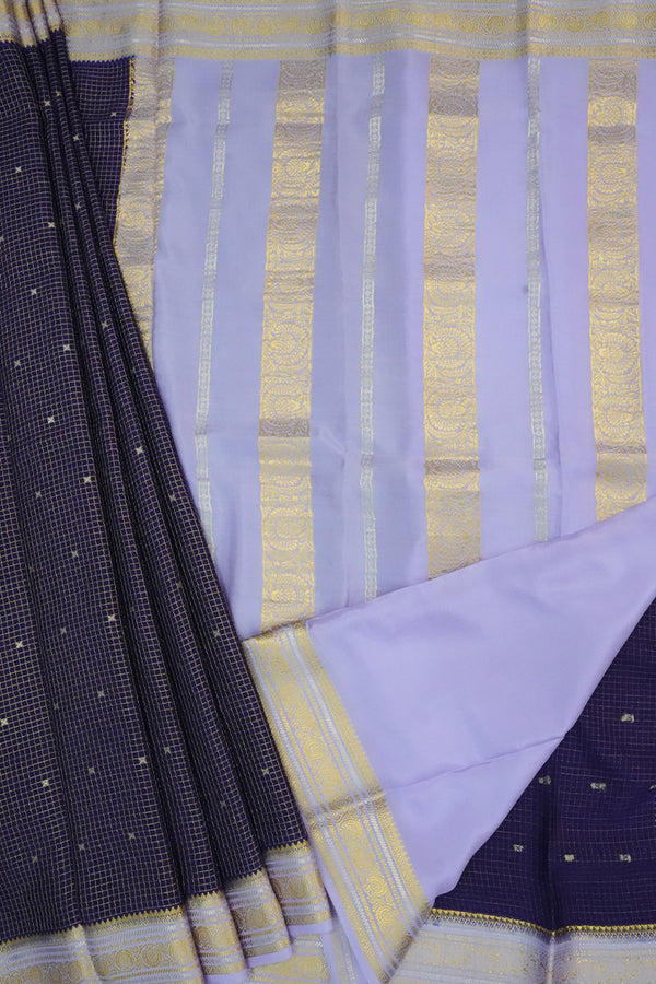 Day 8 Pure Mysore Crepe Silk Saree-PA80562