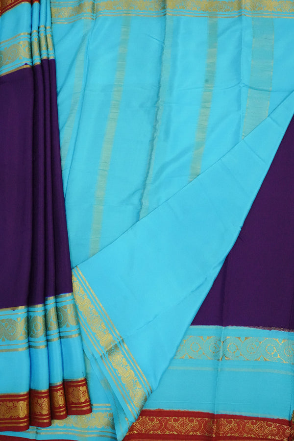 Day 8 Pure Mysore Crepe Silk Saree-PA01241