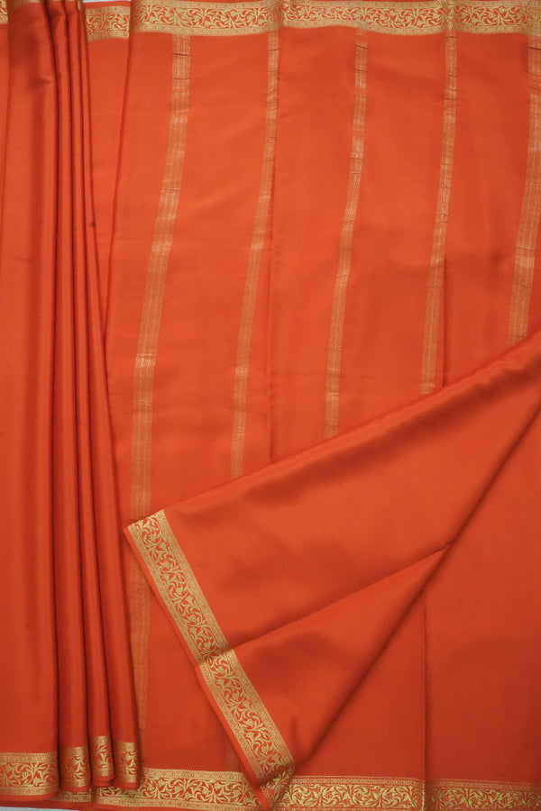 Pure Mysore Crepe Silk Saree-PA85007
