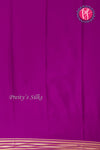 Pure Mysore Crepe Silk Saree -Purple-PA03145