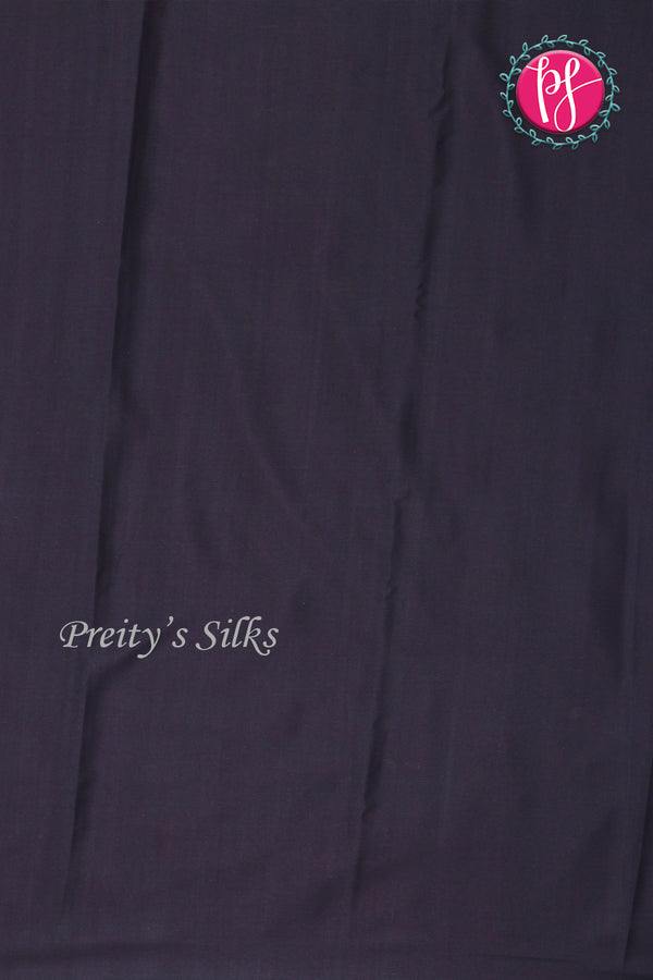 Pure Mysore Crepe Silk Saree Borderless Contrast -PA09550