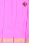 Pure Mysore Crepe Silk Saree-Candy Pink-PF84310
