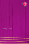 Pure Mysore Crepe Silk Saree -Lilac And Purple-PA01187