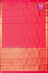 Pure Kanchipuram Silk Saree-Pink-PF07083