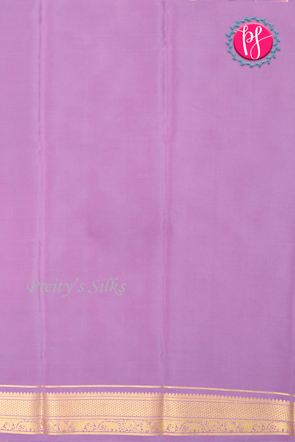Pure Mysore Crepe Silk Saree-Mauve-PF20850