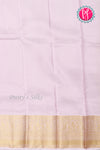 Pure Kanchipuram Silk Saree-Leamomyellow And Lightpink-PA23542