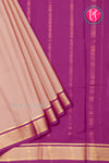 Pure Mysore Crepe Silk Saree-Chikku And Richmejenta-PA28744