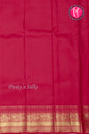 Pure Kanchipuram Silk Saree-Peach And Richmejentapink-PA23514