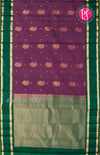 Half Pure Kanchipuram Silk Saree-PF68648