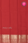 Pure Brocade Kanchipuram Silk Saree-Red-PA24536