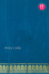 Pure Mysore Crepe Silk Saree-Tealblue-PA20648