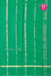 Pure Mysore Crepe Silk Saree-Green-PA19482