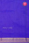 Pure Mysore Crepe Silk Saree -Royalblue-PF85868