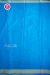 Pure Mysore Crepe Silk Saree-Anandablue-PA57142