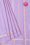 Pure Mysore Crepe Silk Saree-Mauve-PA19482