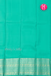 Pure Kanchipuram Silk Saree-Plum And Seagreen-PA25014