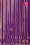 PURE KADDI BANARASI GEORGETTE SILK SAREE-Deep Violet -PA14778