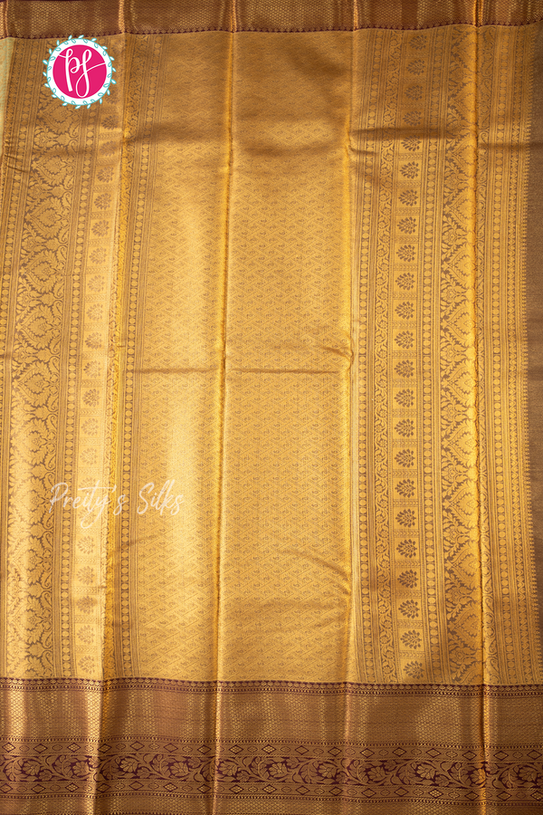 Semi Kanchipuram Silk Saree-PA57094