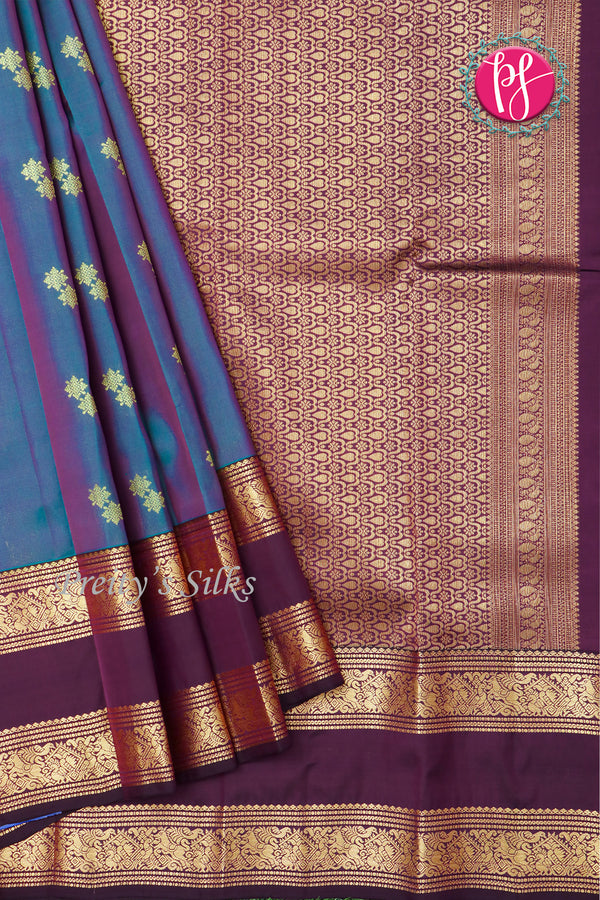 Pure Kanchipuram Silk Saree-PF81376