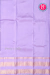 Half Pure Kanchipuram Silk Saree-Purple And Lightlavender-PA2589332