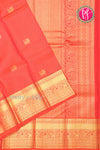 Pure Kanchipuram Silk Saree-Red-PA23602