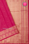 Pure Kanchipuram Silk Saree-Pink-PA20369